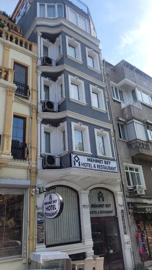 Mehmet Bey Hotel Istanbul Eksteriør billede